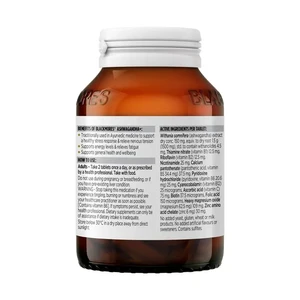 (PRE ORDER) Blackmores Ashwagandha + 120 Tablets shelf life 2yrs